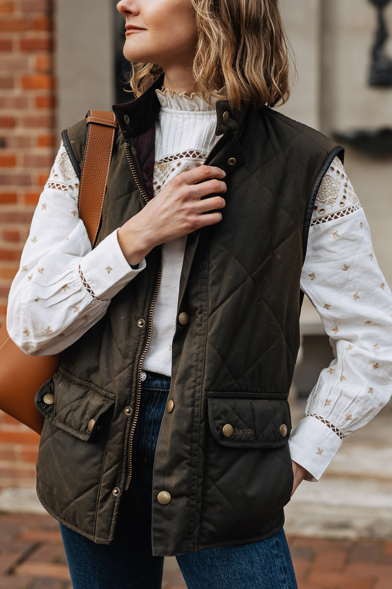 Spring Quilted Padded Vest Gilet